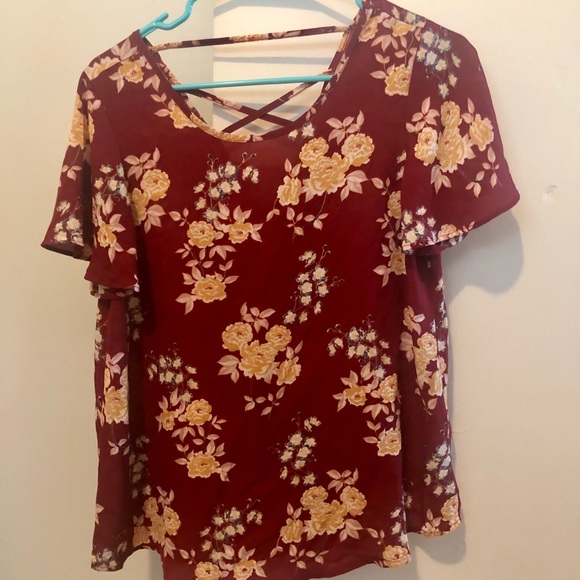 Floral summer top - Picture 2 of 2